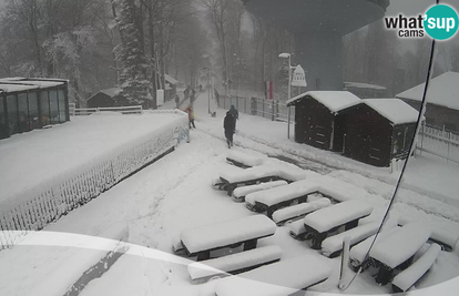 FOTO Pogledajte kako izgleda Sljeme: Napadao prvi snijeg