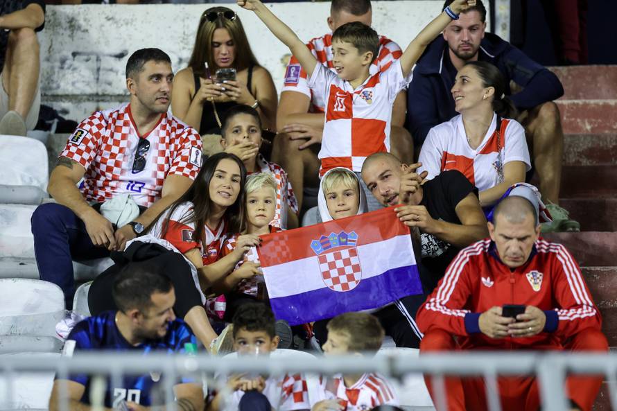 Atmosfera na Poljudu na utakmici između Hrvatske i Španjolske u Ligi nacija