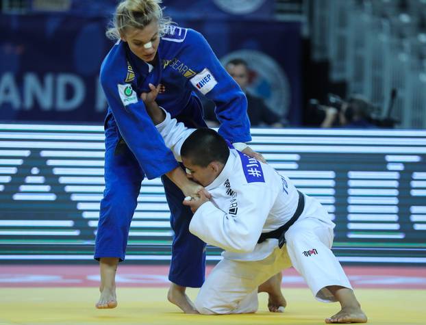 IJF World Judo Tour Zagreb Grand Prix, hrvatska judašica Lara Cvjetko u kategoriji do 70kg osvojila brončanu medalju