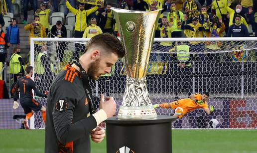 Očito nije za to: De Gea 38 puta zaredom nije obranio penal pa promašio za poraz u finalu EL