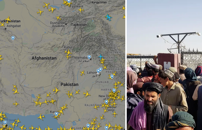 Avioni izbjegavaju Afganistan, vojska preuzela zračni prostor