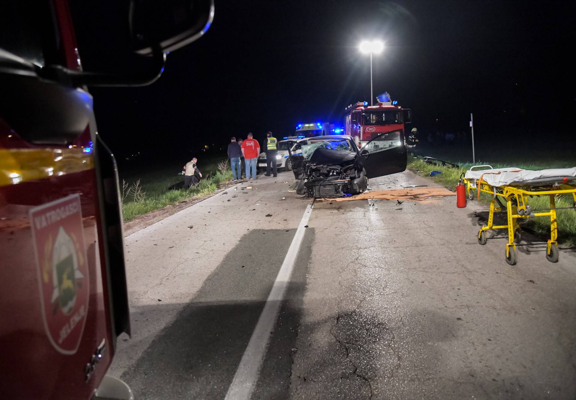 Užas na Grobničkom polju: U sudaru teško ozlijeđeni vozači