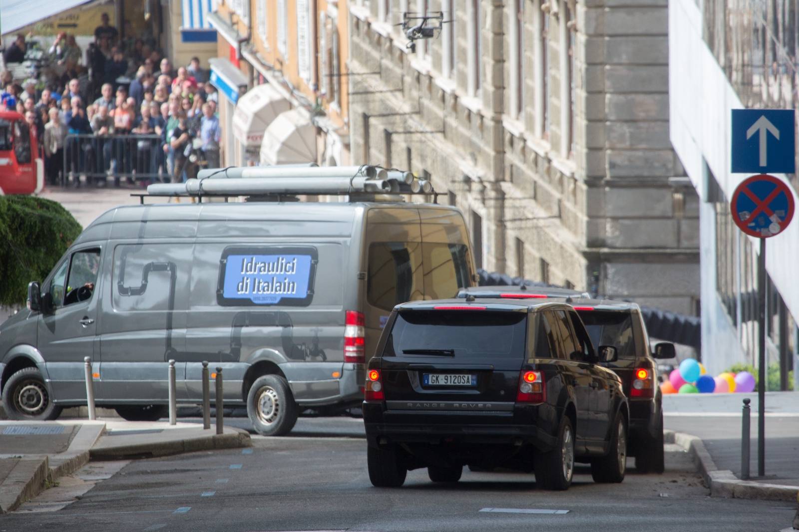 U centru Rijeke nastavljeno je snimanje filma "The Hitman's Wife's Bodyguard"