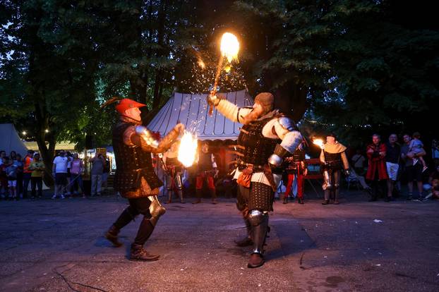 Donja Stubica: Borbe vatrom na Tahijevom viteškom turniru