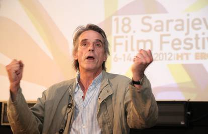 Jeremy Irons stigao u Sarajevo i u nedjelju dolazi u Dubrovnik