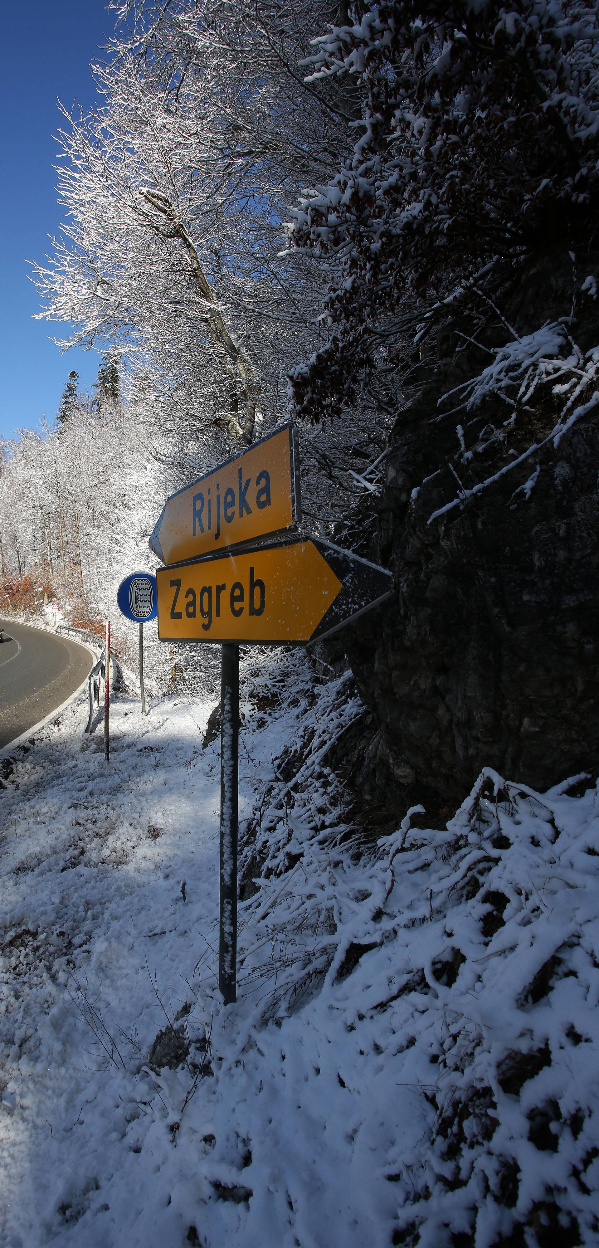 Fotografije Gorskog kotara pod snijegom izgledaju kao iz bajke