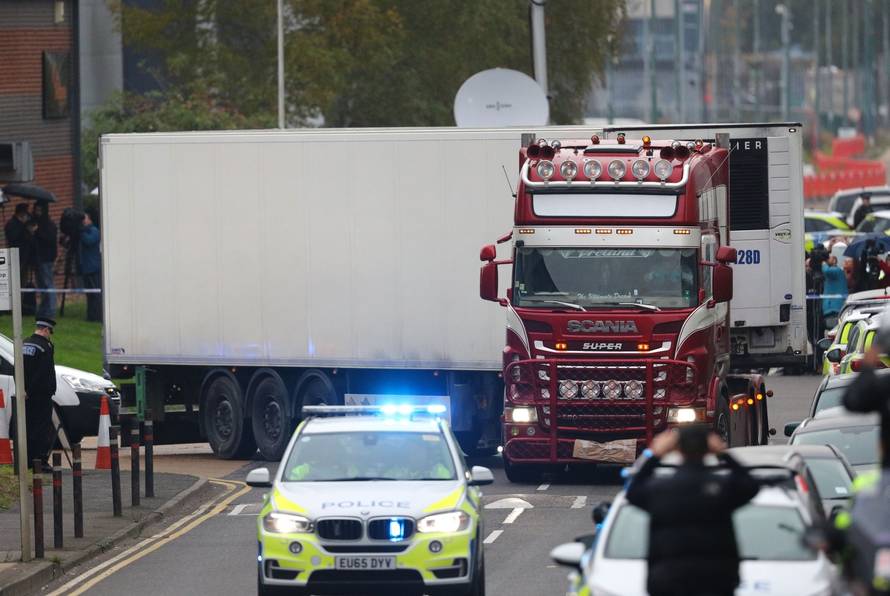 Bodies found in lorry container