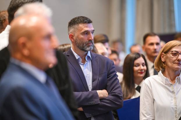 Zagreb: Proslava 80. rođendana Košarkaškog kluba Cibona u hotelu Esplanade