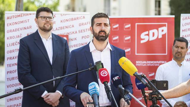 Predstavljen Davor Matijević kao kandidat SDP-a za gradonačelnika Splita