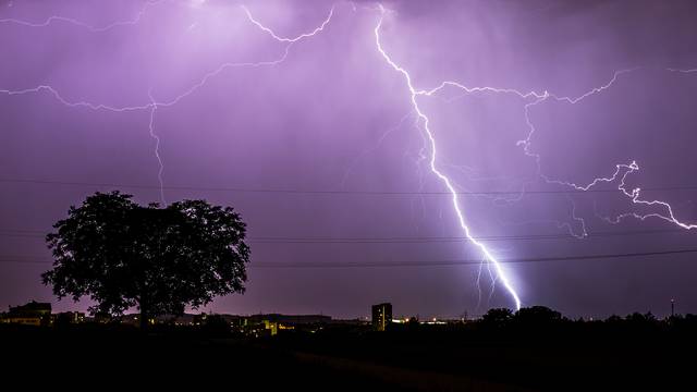 Thunderstorm in Germany