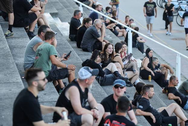 Zagreb: Atmosfera oko Arene uoci koncerta Marilyna Manson.