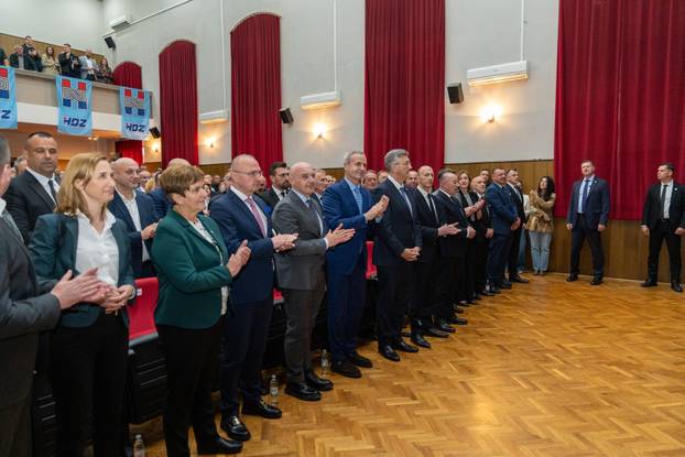 Gospić: Andrej Plenković na obilježavanju 36. obljetnice osnivanja HDZ-a u Ličko-senjskoj županiji