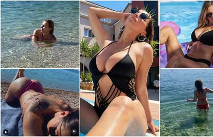 Sezona kupanja i vrućih fotki je otvorena: Domaće dame spremno poziraju u bikinijima