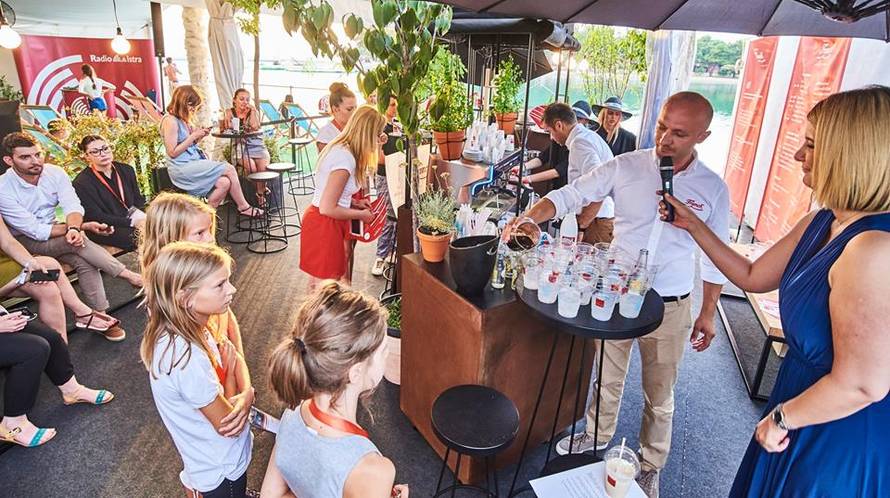 Osvježenje na turniru u Umagu uz ledena Franck Café cappuccina