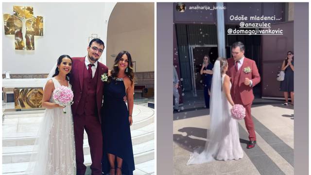 Zvijezda 'Kumova'  se oženila, a fotku s vjenčanja podijelila je kolegica Ana Maras: 'Najdraži'