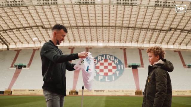 VIDEO Ovo su čekali svi u Splitu! Evo kako je Hajduk najavio Perišićev povratak na Poljud