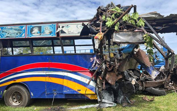Deadly bus crash in Uganda