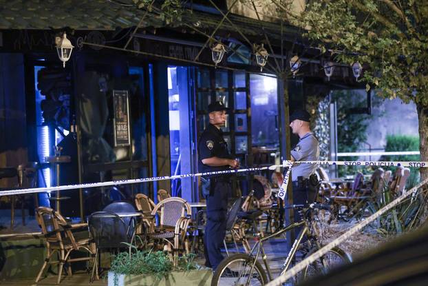 Zagreb: Policijski očevid u ugostiteljskom objektu u ulici Hrvatskog sokola