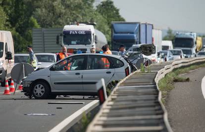 Sudar četiri automobila na A4: Još se ne zna ima li ozlijeđenih