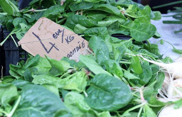 Šibenik: Ponuda na šibenskoj tržnici