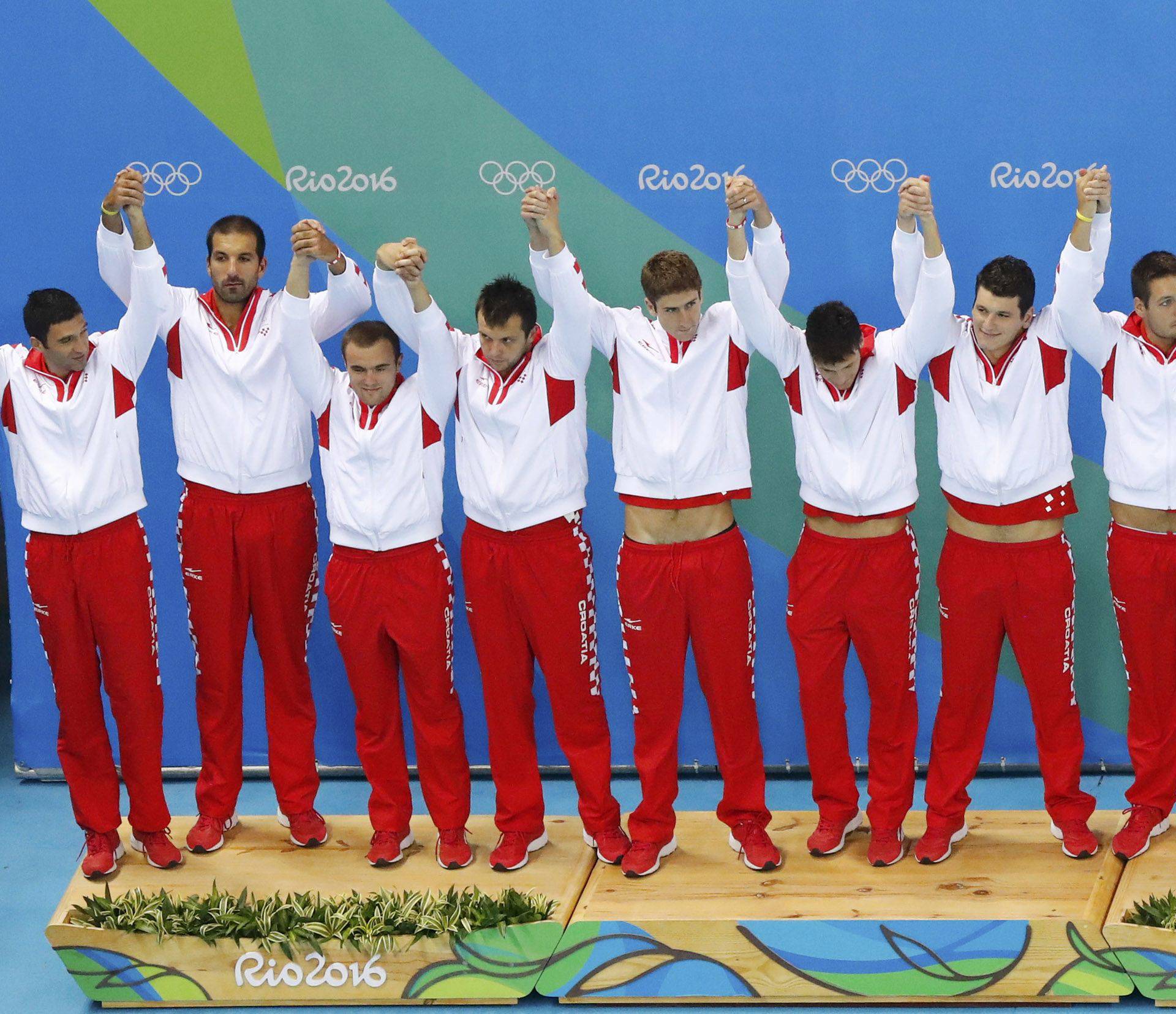 Water Polo - Men's Victory Ceremony 