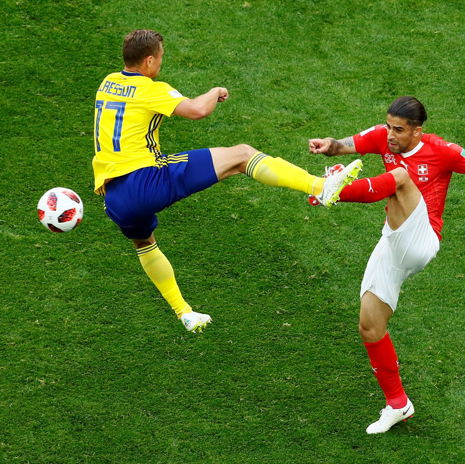 World Cup - Round of 16 - Sweden vs Switzerland