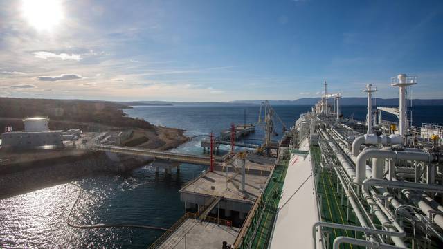 LNG terminal u Omišlju isporučio više od 1,9 milijardi prostornih metara plina