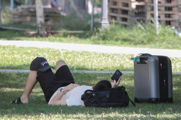 Toplinski val zahvatio Zagreb