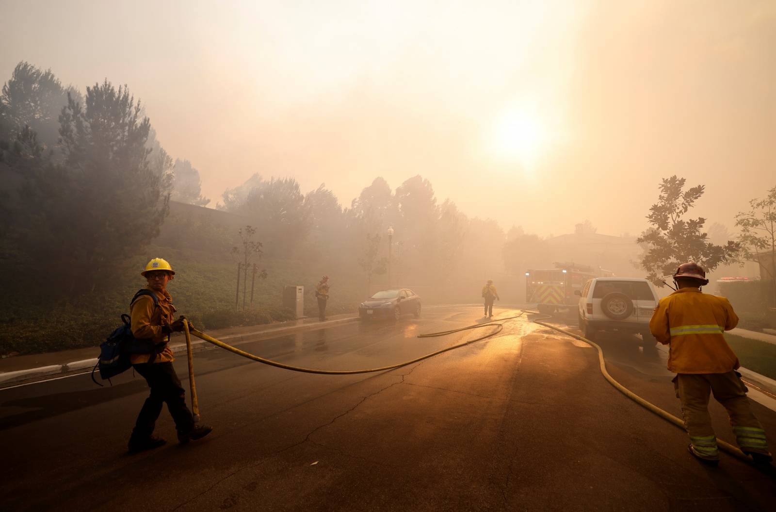 Silverado Fire in California