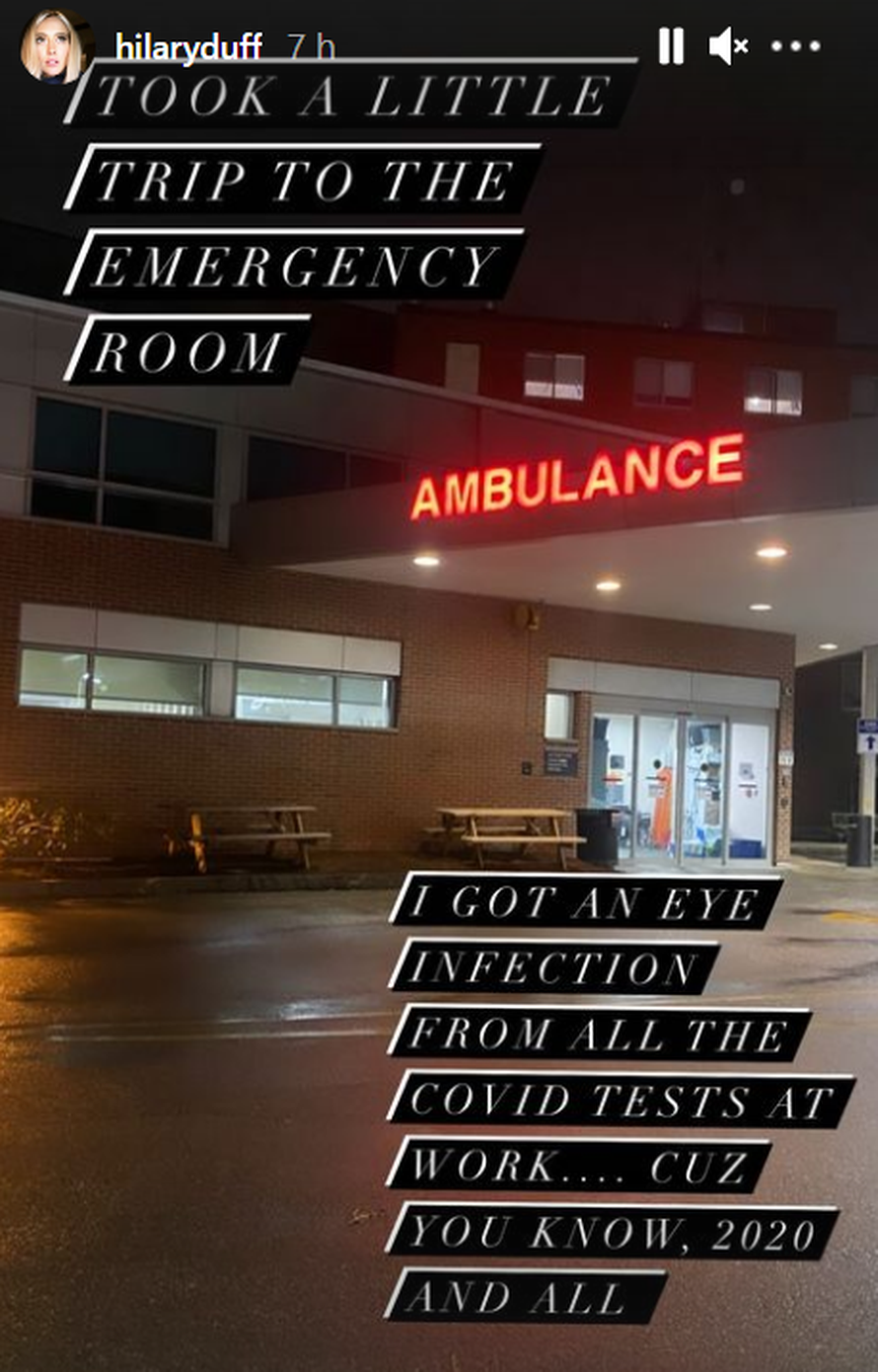 Hilary Duff: Testirala sam se na korona virus i nateklo mi je oko