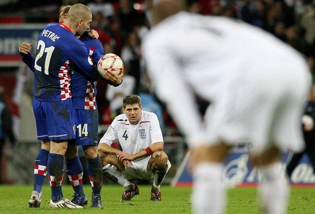 London: 21.11.2007, kvalifikacije za EURO 2008, Engleska - Hrvatska 