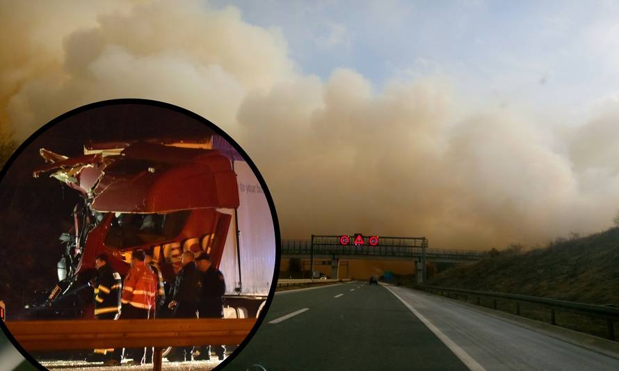 Ekskluzivni video sudara: 'Ovo je bio pravi pakao na autocesti'