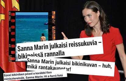Bivša finska premijerka Sanna Marin objavila fotku u tangama i odmah izazvala lavinu reakcija