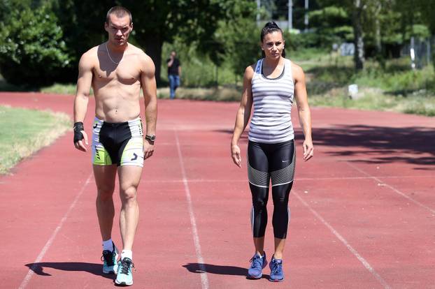 Zagreb: Andrea Ivan?evi? na treningu