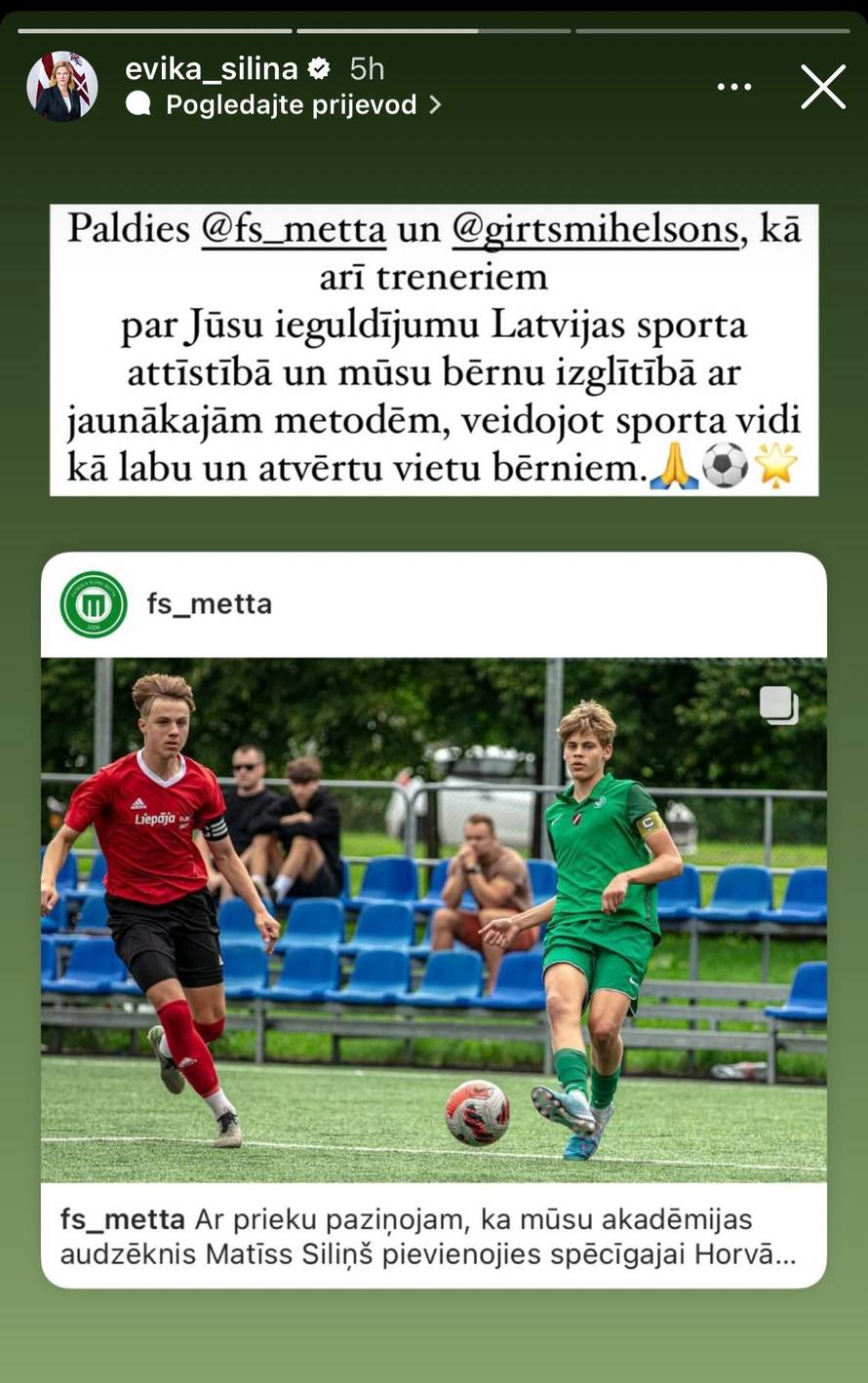 Zanimljiv transfer u Maksimiru: Modri doveli 'čudo od djeteta', sina latvijske premijerke Siline!