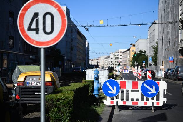 Zagreb: Radovi na tramvajskoj pruzi u Zvonimirovoj zaustavljeni zbog toplinskog vala