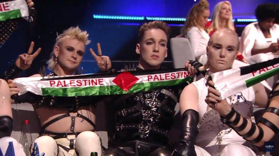 Mahali zastavama Palestine: 'Odlučujemo o kazni za Island'