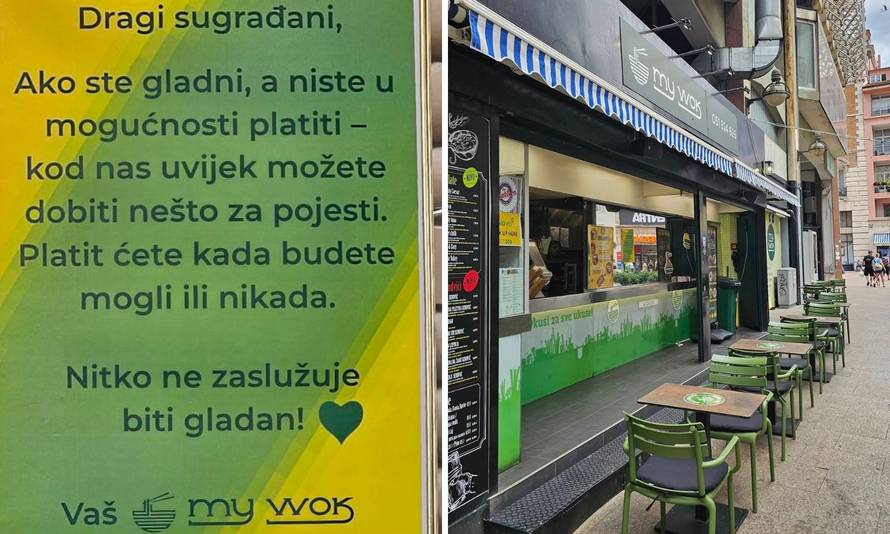 Restoran u Rijeci dijeli hranu onima koji ne mogu platiti: Nije puno, ali ne smije biti gladnih