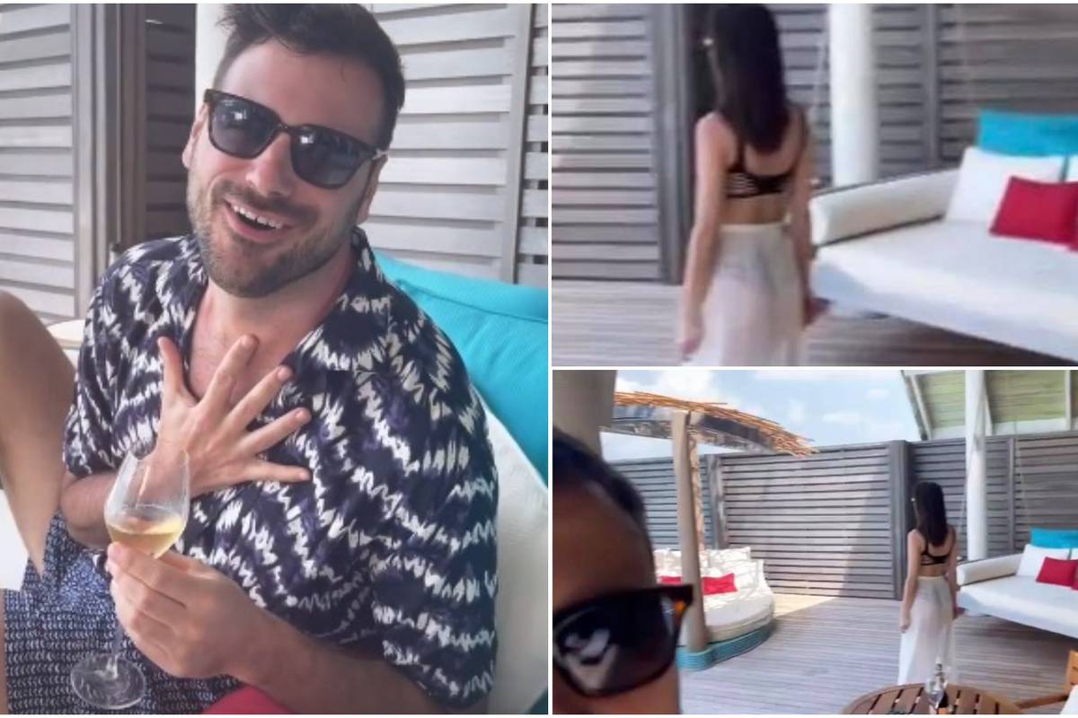 Hauser razuzdan na Maldivima: Snimao video pa slučajno otkrio crnku u tangama s kojom uživa