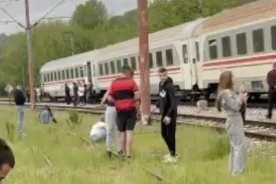Zapeo je vlak na putu do Splita