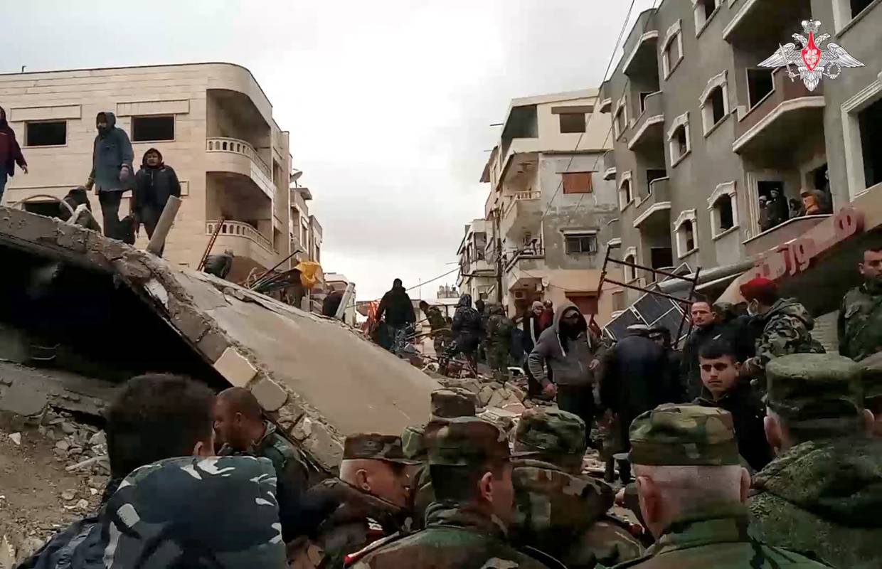 WHO: Sirija treba humanitarnu pomoć nakon razornog potresa