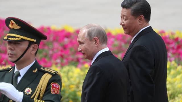 Russian President visits China