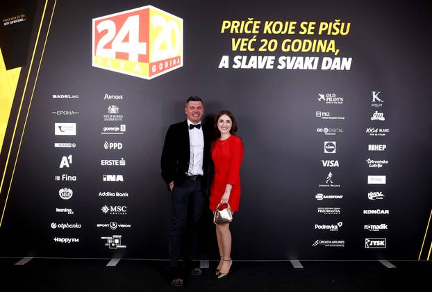 Zagreb: Dolazak uzvanika na proslavu 20. rođendana 24sata