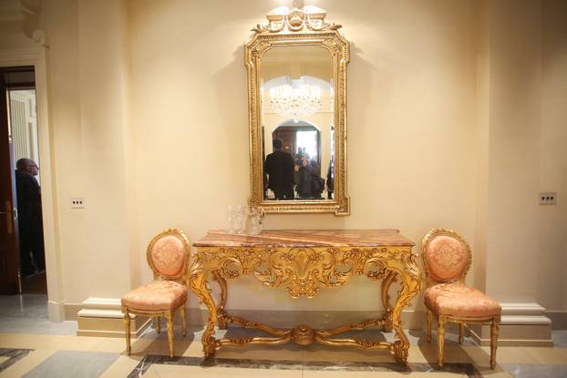 Zagreb: Prostorija u Kulmerovim dvorima gdje je predstavljena nova komedija Vinka Brešana