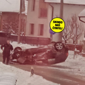 U&Zcaron;AS U KOPRIVNICI Auto zavr&scaron;io na krovu, vi&scaron;e je ozlije&dstrok;enih!