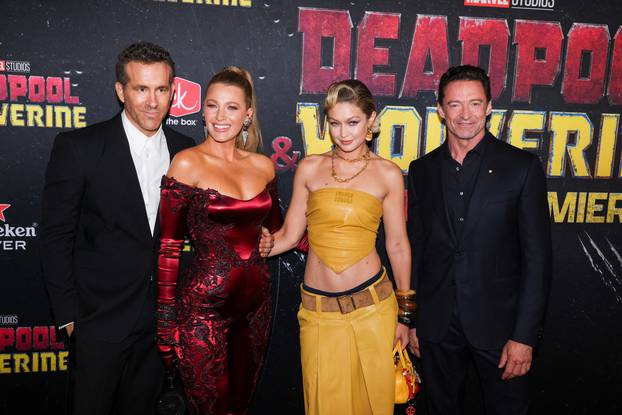 The world premiere of 'Deadpool and Wolverine'