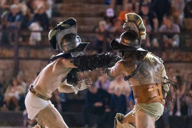Borbe gladijatora u pulskoj Areni
