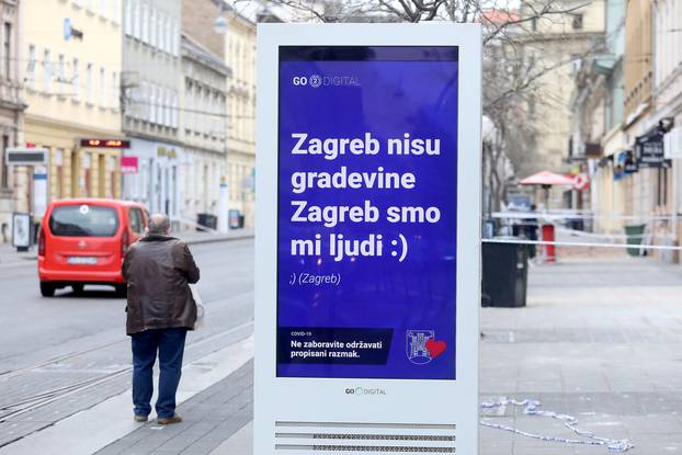 Poruke ohrabrenja i podrške Zagrebu i Zagrepčanima