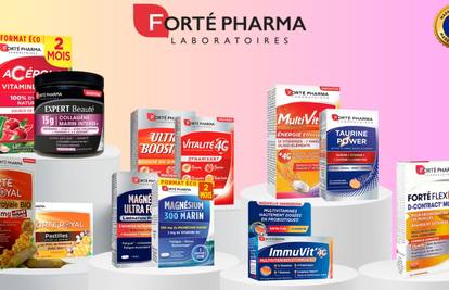 Forte Pharma – najprodavaniji brend za vitamine, energiju, imunitet i ljepotu:  Do -40%!