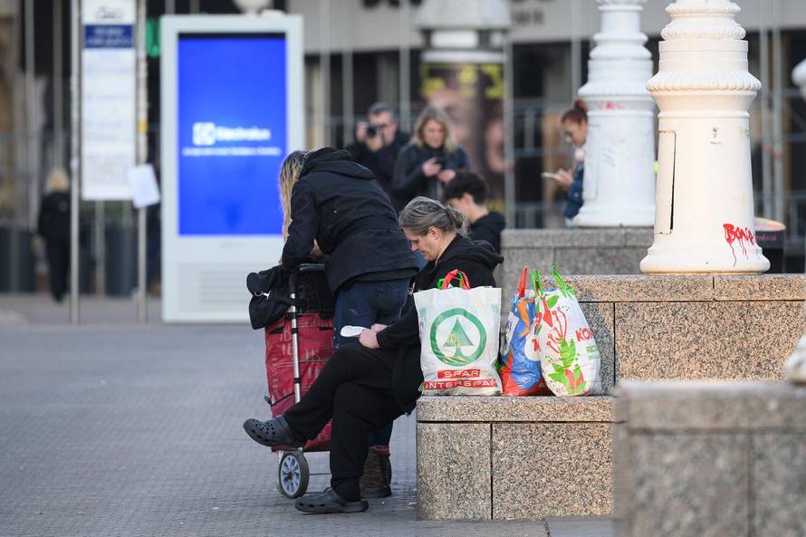 Zagreb: Centar grada na drugi dan štrajka u Zagrebačkom holdingu